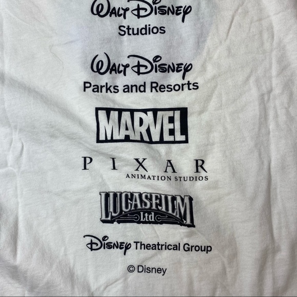 Disney Pride Mickey Rainbow T Shirt W/Sponsors XL - Picture 6 of 9